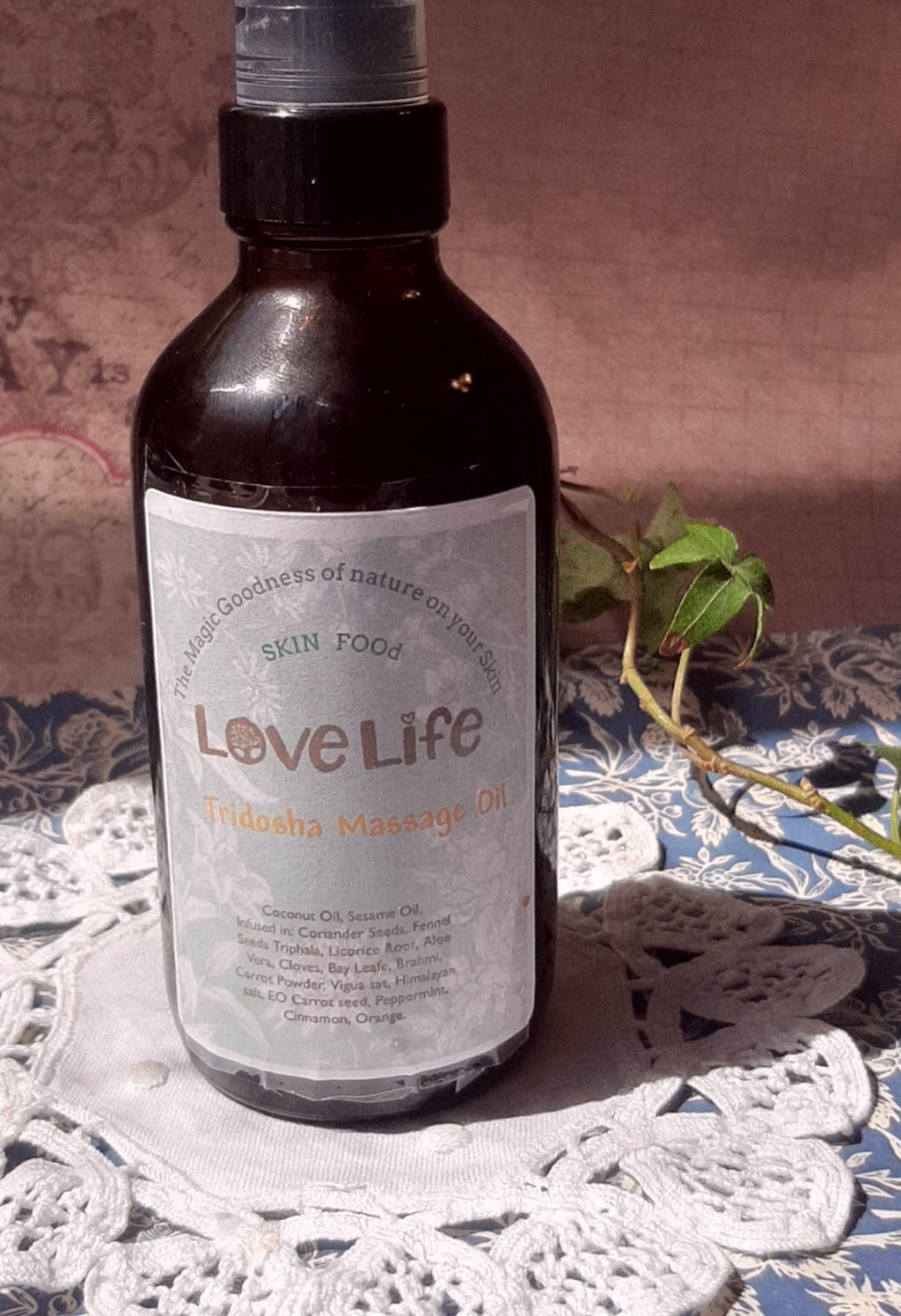 O Tridosha massage oil