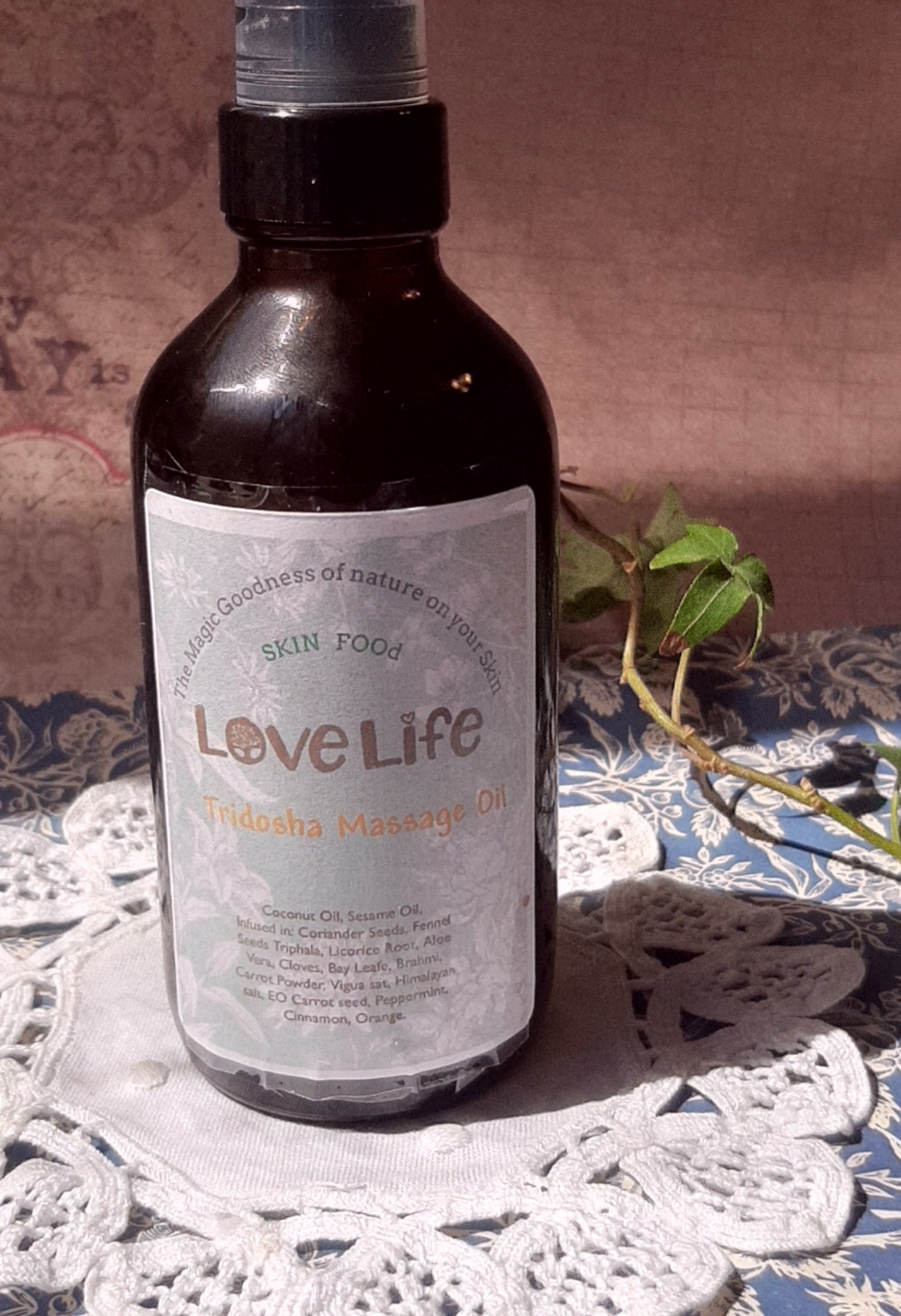 O Tridosha massage oil