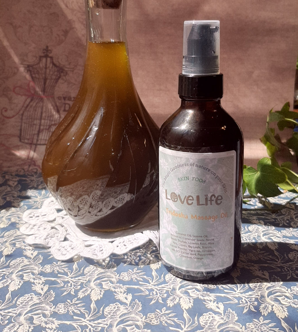 O Tridosha massage oil