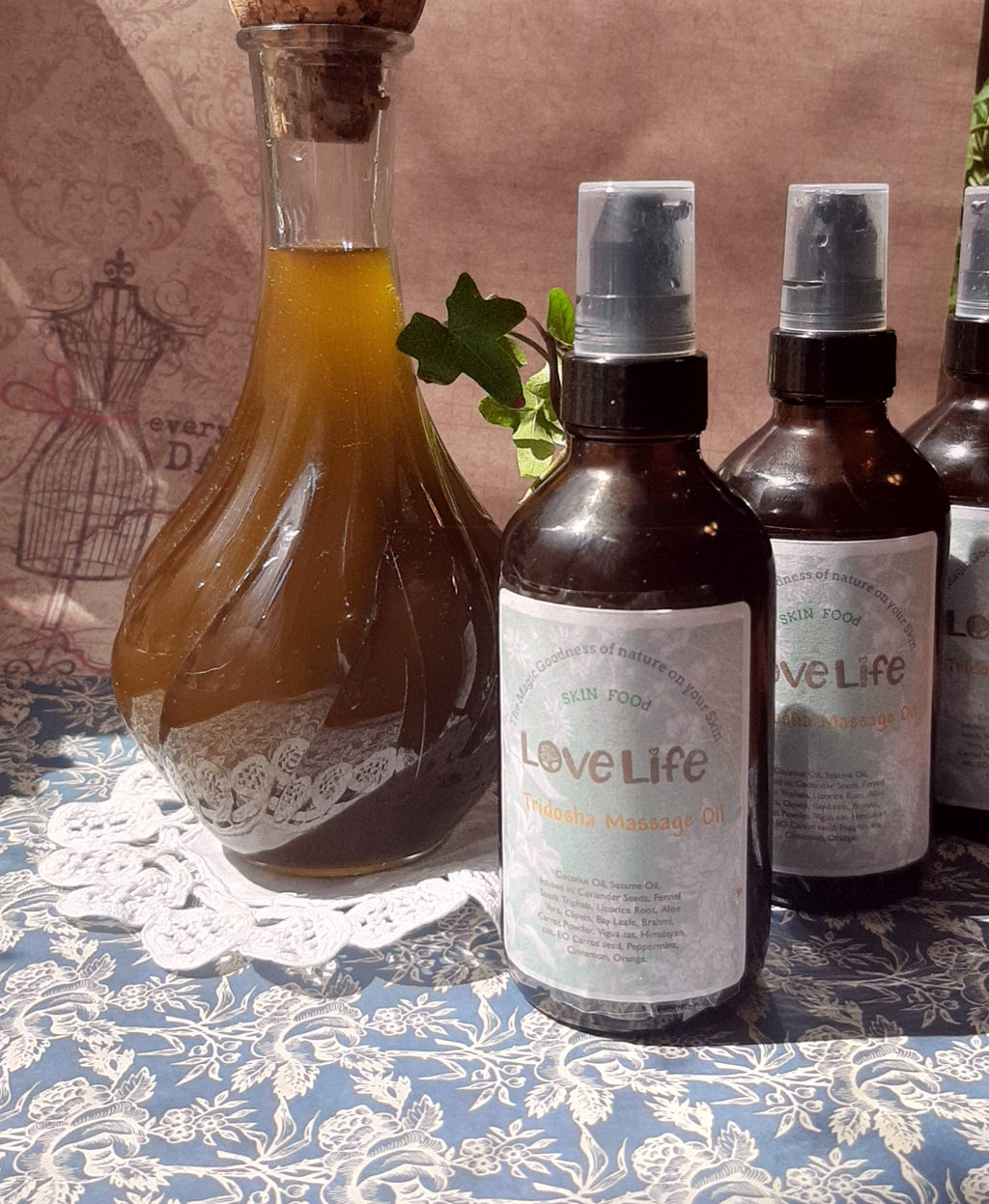 O Tridosha massage oil