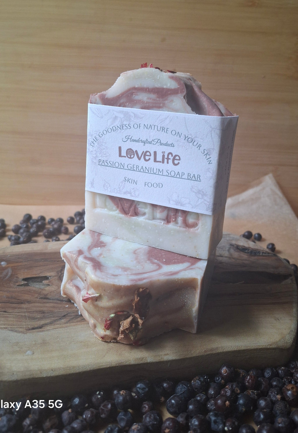 J Passion Geranium Soap Bar