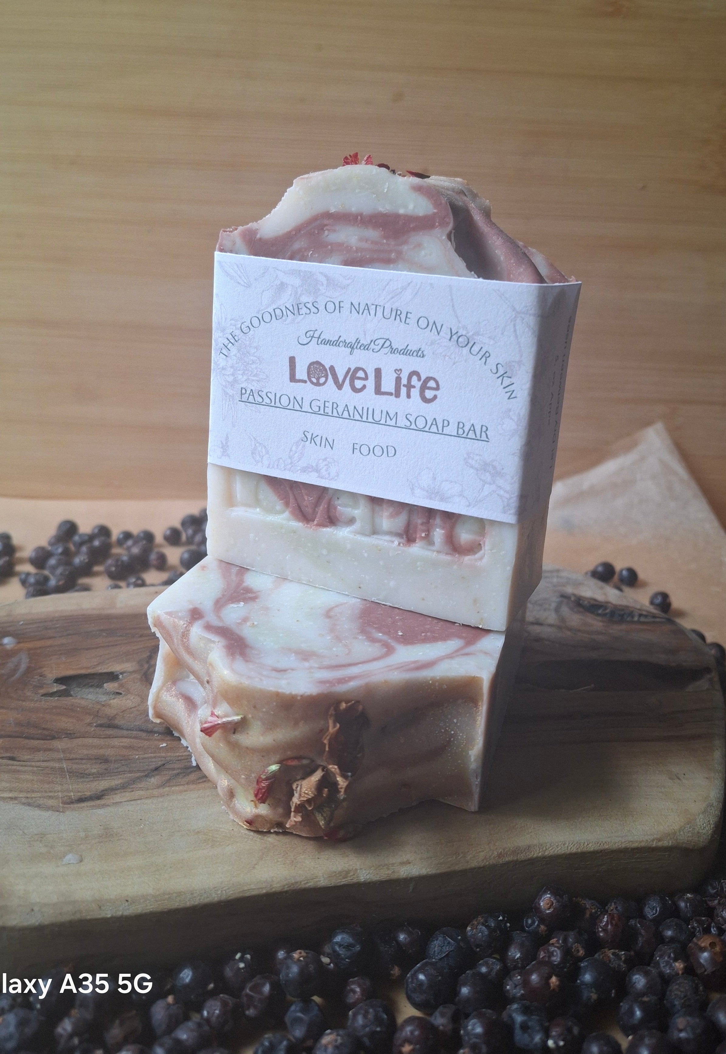 J Passion Geranium Soap Bar