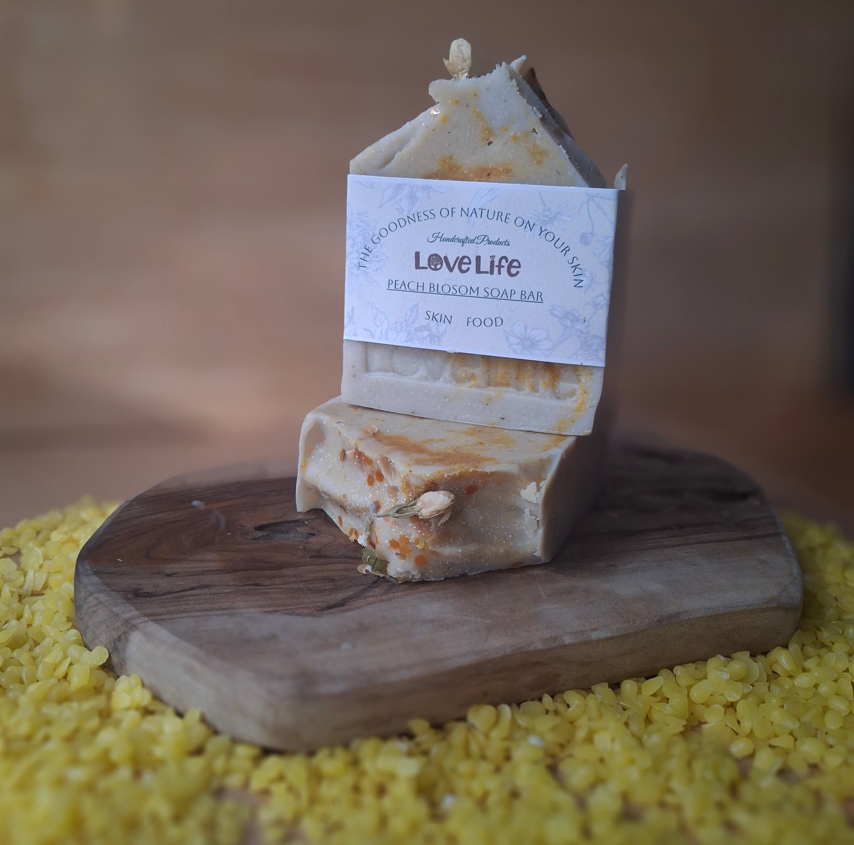 J Peach Blossom Soap Bar